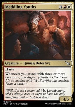 Meddling Youths - Murders at Karlov Manor (Uncommon) [MKM-219]