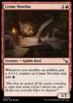 Crime Novelist - Murders at Karlov Manor (Uncommon) [MKM-121]