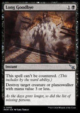 Long Goodbye - Murders at Karlov Manor (Uncommon) [MKM-92]