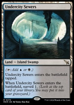 Undercity Sewers⁣ - Murders at Karlov Manor⁣ (Rare)⁣ [270]