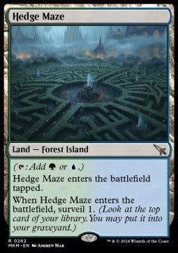 Hedge Maze⁣ - Murders at Karlov Manor⁣ (Rare)⁣ [262]
