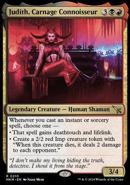 Judith, Carnage Connoisseur - Murders at Karlov Manor (Rare) [MKM-210]