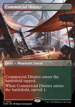 Commercial District⁣ - Murders at Karlov Manor: Extras⁣ (Rare)⁣ [324]