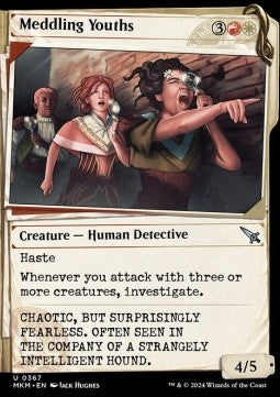 Meddling Youths - Murders at Karlov Manor: Extras (Uncommon) [XMKM-367]