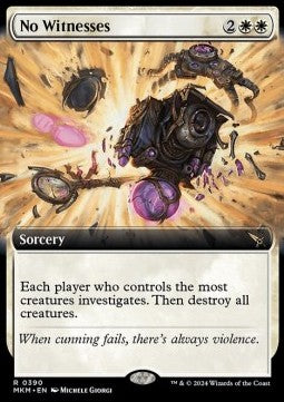 No Witnesses - Murders at Karlov Manor: Extras (Rare) [XMKM-390]