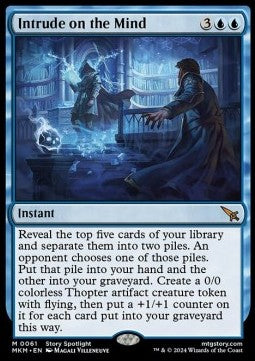 Intrude on the Mind - Murders at Karlov Manor (Mythic) [MKM-61]