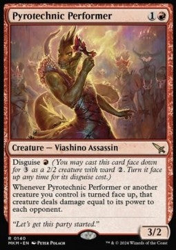 Pyrotechnic Performer - Murders at Karlov Manor (Rare) [MKM-140]