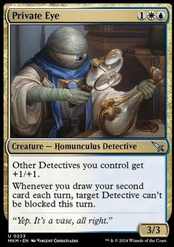 Private Eye - Murders at Karlov Manor (Uncommon) [MKM-223]