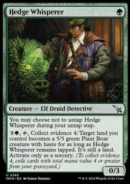 Hedge Whisperer - Murders at Karlov Manor (Uncommon) [MKM-165]