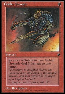 Goblin Grenade (V.1) - Fallen Empires (Common)