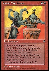 Goblin War Drums (V.1) - Fallen Empires (Common)
