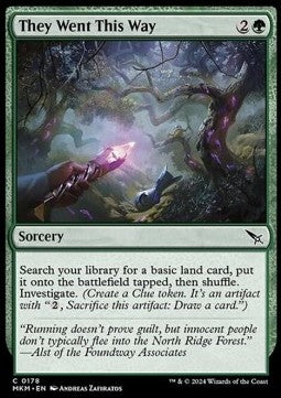 They Went This Way - Murders at Karlov Manor (Common) [MKM-178]