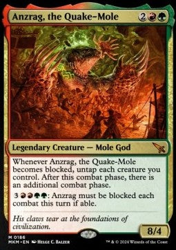 Anzrag, the Quake-Mole⁣ - Murders at Karlov Manor⁣ (Mythic)⁣ [186]
