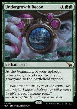 Undergrowth Recon⁣ - Murders at Karlov Manor⁣ (Mythic)⁣ [181]