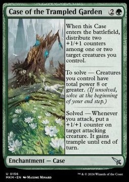 Case of the Trampled Garden - Murders at Karlov Manor (Uncommon) [MKM-156]