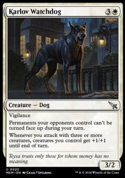 Karlov Watchdog - Murders at Karlov Manor (Uncommon) [MKM-20]