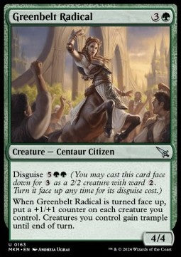 Greenbelt Radical - Murders at Karlov Manor (Uncommon) [MKM-163]