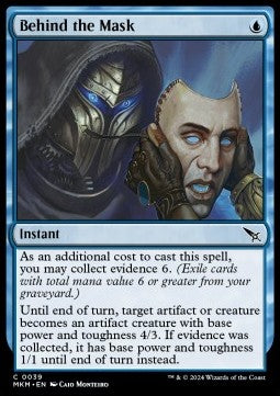 Behind the Mask - Murders at Karlov Manor (Common) [MKM-39]