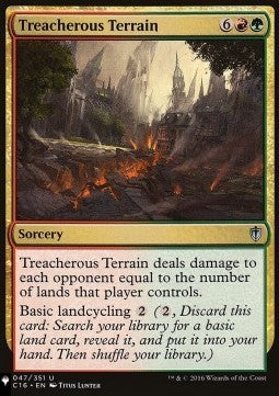 Treacherous Terrain⁣ - The List⁣ (Uncommon)⁣ [47]