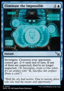 Eliminate the Impossible - Murders at Karlov Manor (Uncommon) [MKM-54]