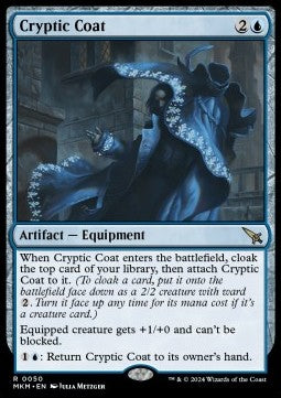 Cryptic Coat⁣ - Murders at Karlov Manor⁣ (Rare)⁣ [50]