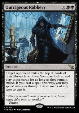 Outrageous Robbery - Murders at Karlov Manor (Rare) [MKM-97]