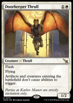 Doorkeeper Thrull - Murders at Karlov Manor (Rare) [MKM-13]