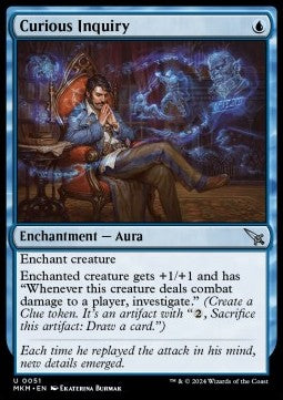 Curious Inquiry - Murders at Karlov Manor (Uncommon) [MKM-51]