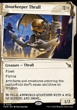 Doorkeeper Thrull - Murders at Karlov Manor: Extras (Rare) [XMKM-338]