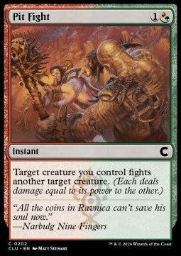 Pit Fight - Ravnica: Cluedo Edition (Common) [CLU-202]