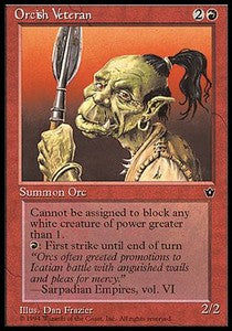 Orcish Veteran (V.2) - Fallen Empires (Common)
