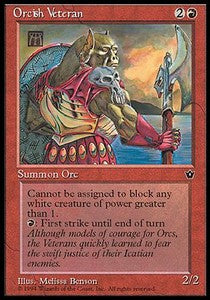 Orcish Veteran (V.4) - Fallen Empires (Common)