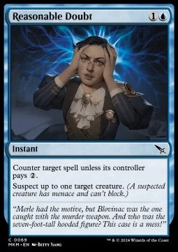 Reasonable Doubt - Murders at Karlov Manor (Common) [MKM-69]