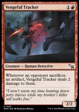 Vengeful Tracker - Murders at Karlov Manor (Uncommon) [MKM-147]