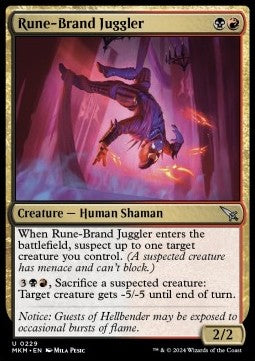 Rune-Brand Juggler - Murders at Karlov Manor (Uncommon) [MKM-229]