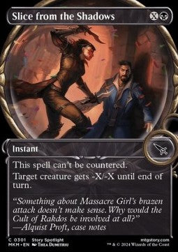 Slice from the Shadows - Murders at Karlov Manor: Extras (Common) [XMKM-301]