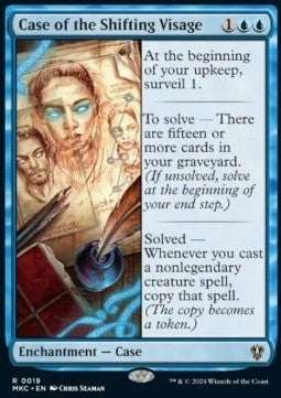 Case of the Shifting Visage - Commander: Murders at Karlov Manor (Rare) [MKC-19]