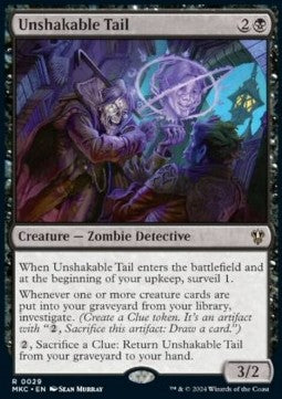 Unshakable Tail - Commander: Murders at Karlov Manor (Rare) [MKC-29]