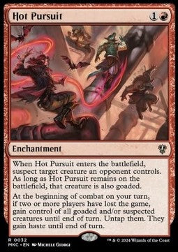 Hot Pursuit - Commander: Murders at Karlov Manor (Rare) [MKC-32]