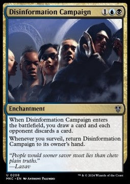 Disinformation Campaign - Commander: Murders at Karlov Manor (Uncommon) [MKC-208]