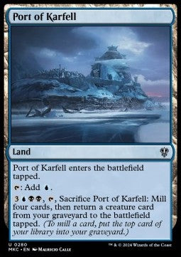 Port of Karfell - Commander: Murders at Karlov Manor (Uncommon) [MKC-280]