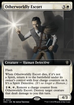 Otherworldly Escort - Commander: Murders at Karlov Manor: Extras (Rare) [XMKC-323]