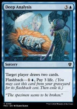 Deep Analysis - Commander: Murders at Karlov Manor (Common) [MKC-100]