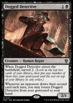 Dogged Detective - Commander: Murders at Karlov Manor (Rare) [MKC-127]