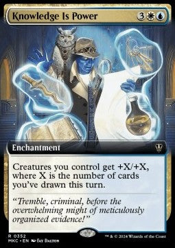 Knowledge Is Power - Commander: Murders at Karlov Manor: Extras (Rare) [XMKC-352]