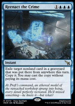 Reenact the Crime - Murders at Karlov Manor (Rare) [MKM-70]