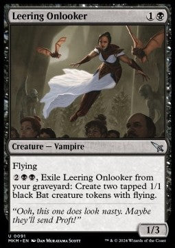 Leering Onlooker - Murders at Karlov Manor (Uncommon) [MKM-91]