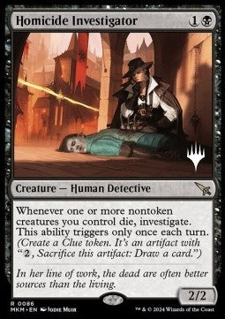 Homicide Investigator (V.2) - Murders at Karlov Manor: Promos (Rare) [PMKM-86]