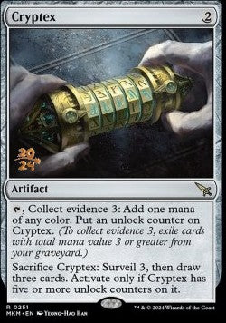 Cryptex (V.1) - Murders at Karlov Manor: Promos (Rare) [PMKM-251]