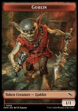 Goblin Token (Red 1/1) - Murders at Karlov Manor: Tokens (Token) [TMKM-T06]